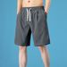 Men's Clothing Men's Shorts Summer Thin Large Size Casual Beach Pants Sports Ice Silk Loose Casual Shorts_viptrois.com
