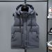 Men's Clothing Plus Size Winter Men's New Cotton Waistcoat Vest Vest Thickened Jacket Work Clothes Class Uniform Printing_viptrois.com