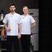 Men's Clothing chef uniform apron canteen work clothes short sleeved breathable work clothes _viptrois.com