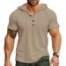 Men's Clothing Men's Short Sleeved T Shirt Hoodie Top_viptrois.com