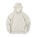 Men's Clothing Madden workwear casual snowflake gray hooded sweatshirt heavy plus velvet zipper sports cardigan jacket men autumn_viptrois.com