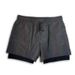 Iridescent Reflective Shorts Men Hip-Hop Glow-in-the-Dark Jogging Sports Tight Running Yoga Fitness Pants Set Trendy_viptrois.com