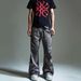 Men's Trendy Japanese Style Jeans, Artistic, Fashionable, Simple, Popular Harajuku Style, Versatile, Relaxed, New Style._viptrois.com