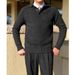 Men's Clothing Shirt Lapel Sweater Men's Light Luxury Business Style Warm Large Size_viptrois.com
