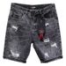 Men's Clothing Denim Shorts Men's Summer Mid Length Pants American Loose Pants Casual Shorts Price Control_viptrois.com