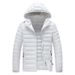 Rib Clothes, Cotton-padded Clothes, Men's Removable Hats, Slim-fitting Piled Thickened Tops, Jackets._viptrois.com