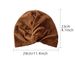 Muslim hat Thickened elastic turban hat Ethnic wind cross twist hat Fashion turban thermal chemotherapy hat_viptrois.com