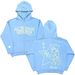 2024 Autumn Winter Zipper Street Casual Sports Sweatshirt Trendy Floral Pattern Jacket_viptrois.com