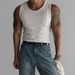 Men's Clothing Threaded Vest For Muscular Men Tight And Tall Elastic Sleeveless T Shirt Splicing Design Small Waistcoat_viptrois.com