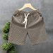 Men's Color Blocked Athletic Pants Summer Trendy Casual Beach Shorts Cool And Stylish Versatile_viptrois.com