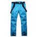 Men's Clothing New winter ski pants for men and women couples single board double board warm thick ski pants_viptrois.com