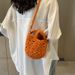 Luggage & Bags Hollow Woven Bag Women All Match Messenger Bag Holiday Beach Bag Niche Literary Shoulder Messenger Bag_viptrois.com