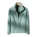 Unisex Winter Fleece Jacket – Reversible Plush Coral Fleece For Outdoor & Casual Wear_viptrois.com