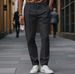Men's Slim Fit Casual Pants – Stretch Twill Fabric With Cotton-Like Comfort, Machine Washable (Khaki/Army Green/Navy/Light Blue/Black/Camel, S-XXXL)_viptrois.com