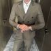 CT Two-Piece Set For Men Performance Formal Wear Host Stage Photo Studio Wedding Double-Breasted Men's Suit_viptrois.com