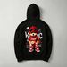 Men's Zip-Up Hoodie With Retro Sunglasses Bear Print - Casual Streetwear Pullover For Daily Fashion_viptrois.com