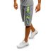 Men's Sleeveless Sports Shorts New Style Tight Fitting Fitness Sweat Wicking Quick Drying Bottoms_viptrois.com