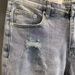 Men's Summer Denim Shorts 5-Inch Inseam Casual Comfort Fit Lightweight Cotton Embroidery Design Mid Waist Straight Leg_viptrois.com