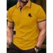 Cross-border Bestseller: Popular Basic Black Polo Shirt, Short-sleeved Mesh Turn-down Collar Men's T-shirt,_viptrois.com
