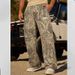 American Trendy Sweatpants Wide-leg Straight Casual Pants Fitness Loose Printing Camouflage Running Trousers Men_viptrois.com