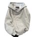 New Eco-friendly Fabric Zipper Air Layer Hooded Sweater Jacket Men's And Women's Heavy Cardigan Couple Solid Color Double Zipper Jacket_viptrois.com
