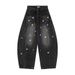 Fun Star Decoration Design Sense Scimitar Jeans Men's Vibe Trend American Style Personality Small Banana Wide-Leg Long_viptrois.com