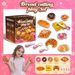 New Cross Border Pretend Kitchen Tableware Tea Set Toy Storage Box Afternoon Tea Dessert Food Children's Set_viptrois.com