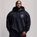 European And American New Hooded Sweater Men's High Street Fashion Printed Hoodie Spring And Autumn Hooded Top Sweater_viptrois.com