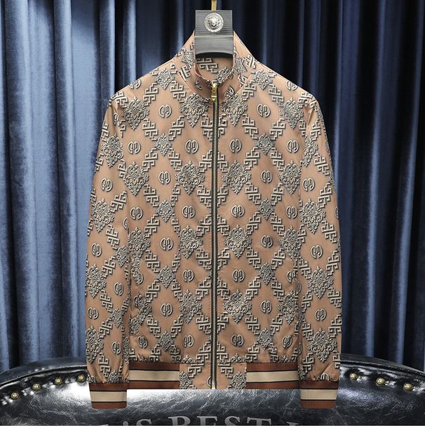 Men's Clothing New Fashion Trend Slim Fit Casual All match Men's Tops Coats and Jackets_viptrois.com
