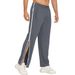 Men's Clothing Sports Zipper Pants Loose Sweatpants Training Seconds Off Basketball Pants Trendy Fashion Simple Versatile Casual Pants_viptrois.com