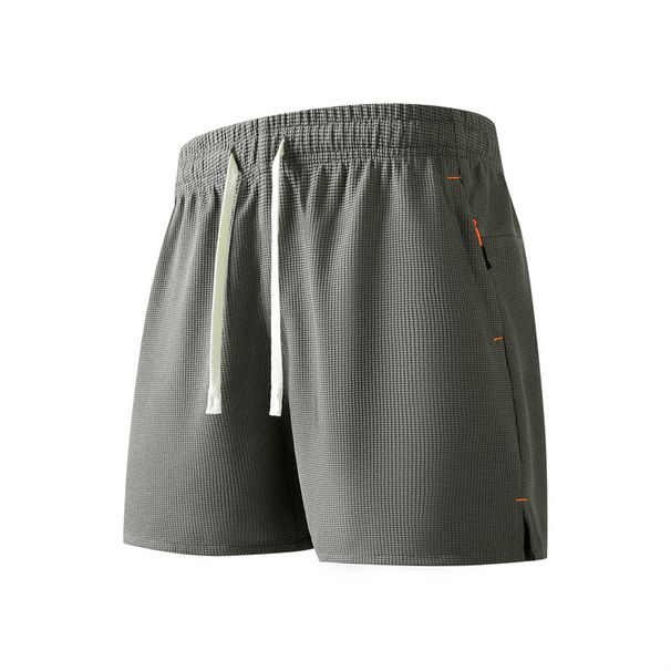 Men's Clothing Quick Drying Pants Running Sports Shorts Casual Pants Summer Ice Silk Large Size_viptrois.com