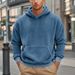 American Large Size Foreign Trade New Men's Clothing Autumn And Winter Double-sided Velvet Hooded Pullover Casual Loose Sweater Men_viptrois.com