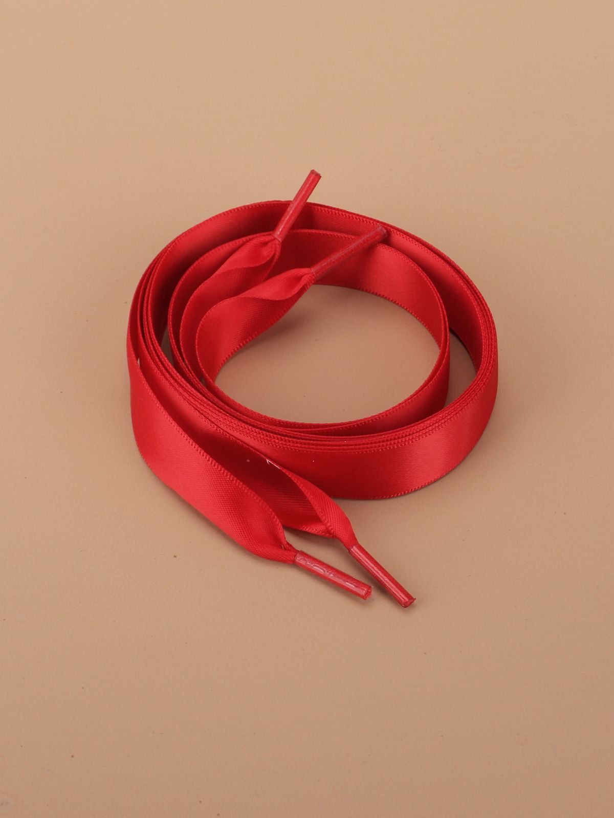 Shoe Accessories faced polyester satin smooth lace silk satin wide flat webbing shoelaces_viptrois.com