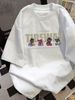 Cotton Short-sleeved T-shirt Men's Summer New American Trendy Brand Loose Half-sleeved Teen Clothes Boys T-shirt_viptrois.com