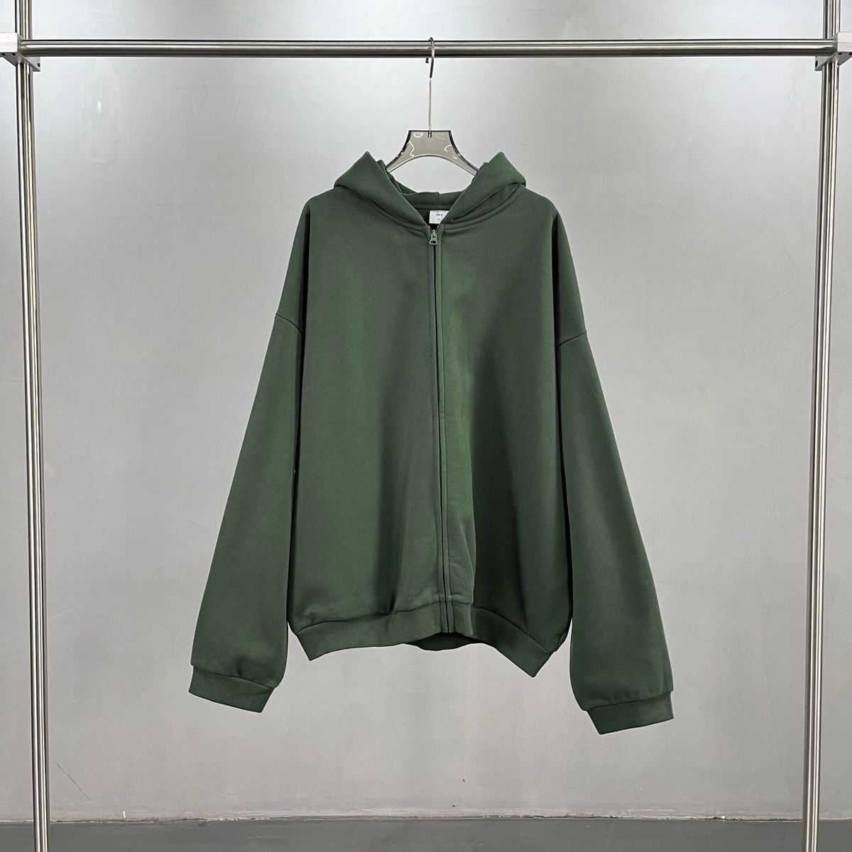 Men's Clothing Zippered Fleece Hoodie – Unisex Winter Pullover With Side Pockets (8 Colors, Heavyweight Brushed Cotton, Streetwear Essential)_viptrois.com