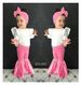 Kid's Clothing Hot Children's Clothing Children's Flying Sleeve Top Velvet Bell Bottom Pants With Head Flower_viptrois.com