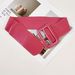 Women's belt retro elastic elastic belt square pin buckle belt_viptrois.com