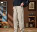 Men's Slimming Cargo Pants Spring New Style Versatile Casual Trousers Cropped Sports Jogger Pants For Men_viptrois.com