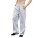 Men's Sweatpants Waist Drawstring Straight Wide Leg Loose Trousers Sports Pants With Pockets_viptrois.com