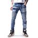 Men's Clothing Denim Ripped Men's Pants Autumn Slim Fit New Elastic Trousers Men's Skinny Jeans_viptrois.com