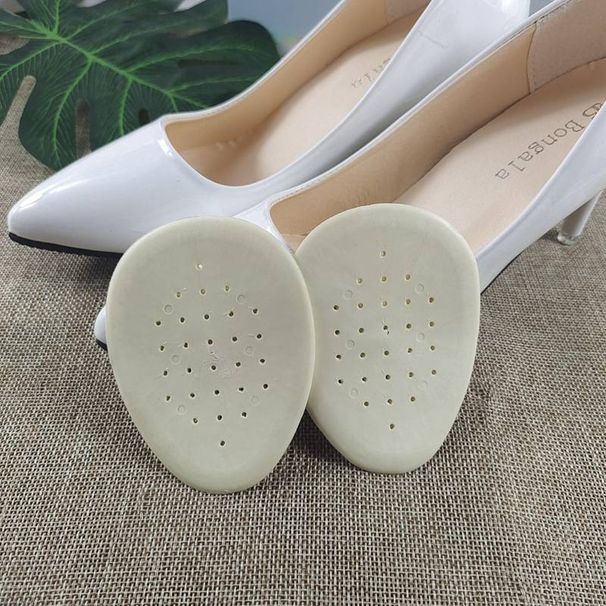 Half Size Pads Latex Forefoot Pads Women's Silicone Half Size Insoles To Prevent Foot Pain Half Palm Pads For High Heels Forefoot Pads_viptrois.com