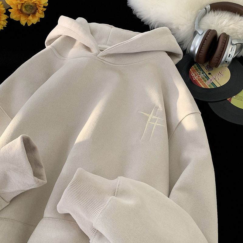 Men's Hooded Sweatshirt, Autumn And Winter Style, Trendy Brand, Cool And Stylish American Oversized Loose Jacket, New Model._viptrois.com
