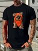 Inktastic Brussels Griffon In Scarf T-Shirt - KiniArt Dog Breed Art Mens Adult Slightly Summer Versatile Casual Streetwear Comfortable Breathable_viptrois.com