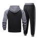 New Coat Autumn And Winter Men's Color Matching Fashion Raglan Sleeve Sweatshirt Men's Casual Sports Top_viptrois.com