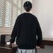 Round Neck New Sweater Versatile Knitted Top Autumn Winter Thickened Base Layer Youth Trendy Men's Loose Warm_viptrois.com
