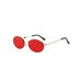New Hong Kong Style High End Goose Egg Sunglasses Women's Metal Oval Retro Small Frame Sunglasses T1371_viptrois.com