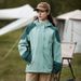 Unisex Waterproof Windproof Hooded Jacket For Outdoor Hiking & Travel - Lightweight Breathable Raincoat With Multiple Pockets (15 Colors Available)_viptrois.com