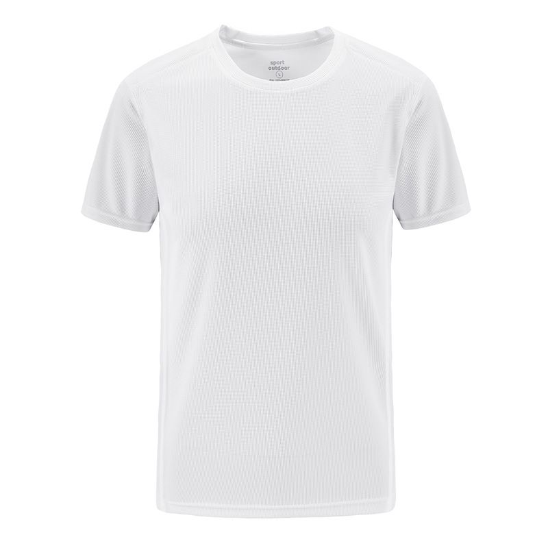 Men's Clothing Outdoor Casual Quick-drying T-shirt Extra Large Size Couple's Quick-drying Clothes Solid Color Elastic Body_viptrois.com