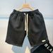Men's Wavy Shorts, Designer Niche Casual Five Point Beach Pants, Summer American Trendy High Street Sports Shorts_viptrois.com