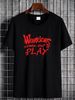 NEW LIMITED Come Out To Play Quote T-Shirt Homme Versatile Designer Clothes Soft Graphic Streetwear Unisex Fashion Breathable Stylish Slightly_viptrois.com